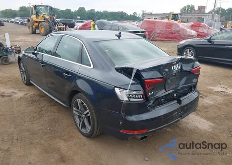 2017 Audi A4 2.0T Premium from USA, damaged, VIN WAUENAF45HN009232